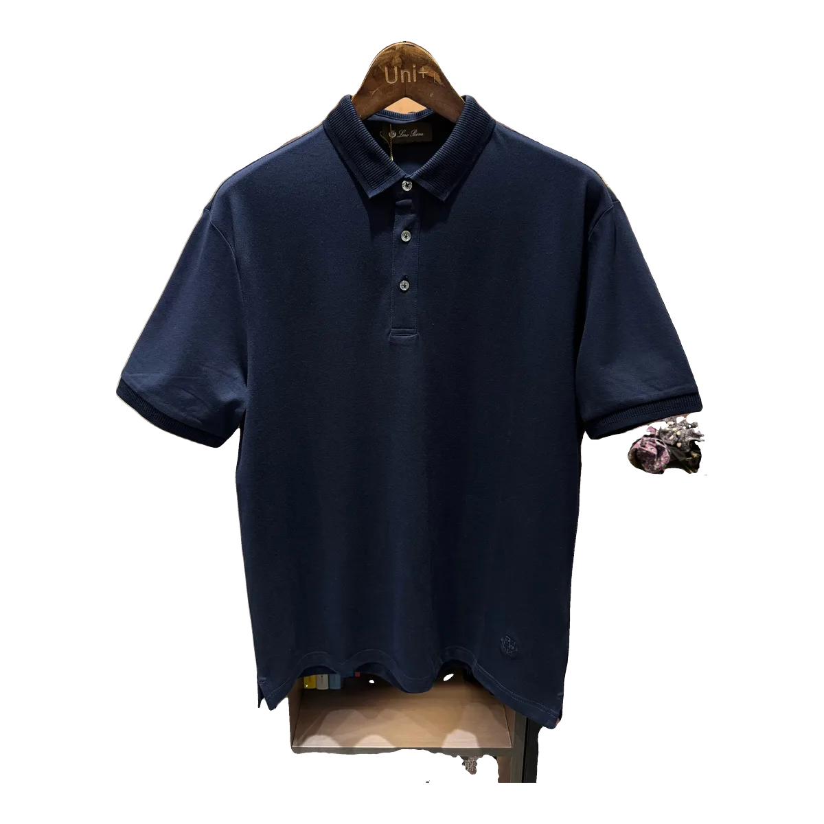 Loro Piana Polo Shirt Navy