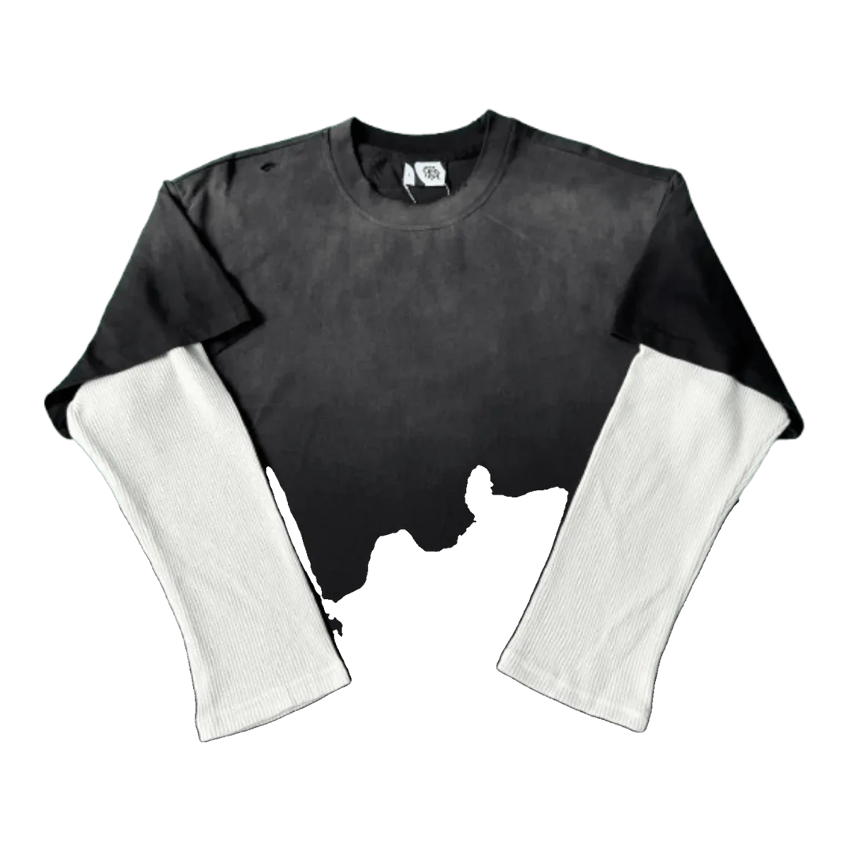 Mertra Long Sleeve Black White