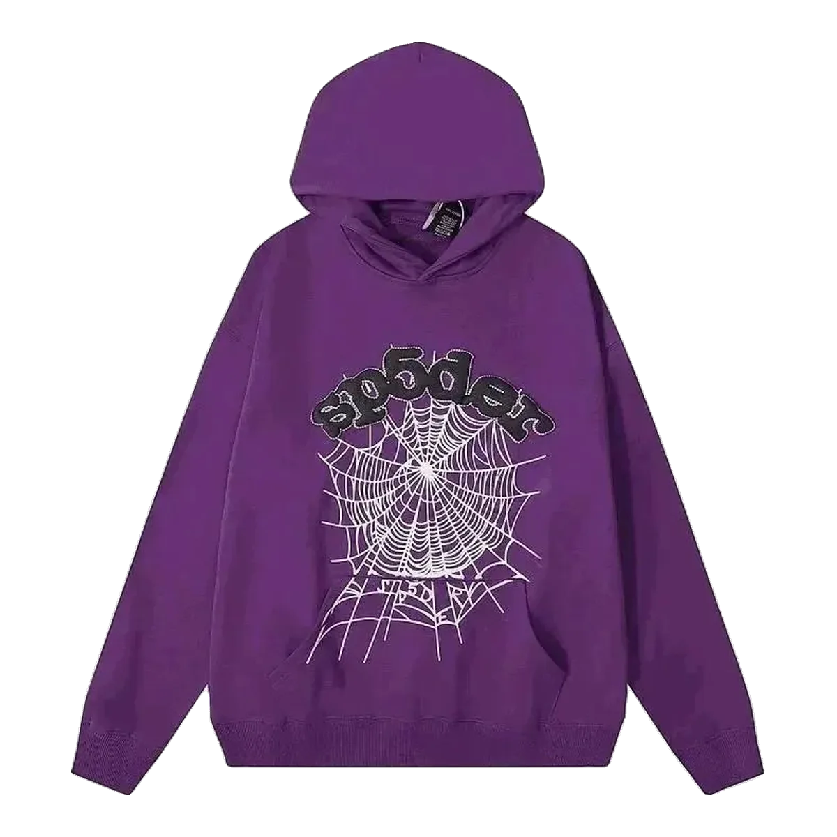 Sp5der Web Hoodie Purple