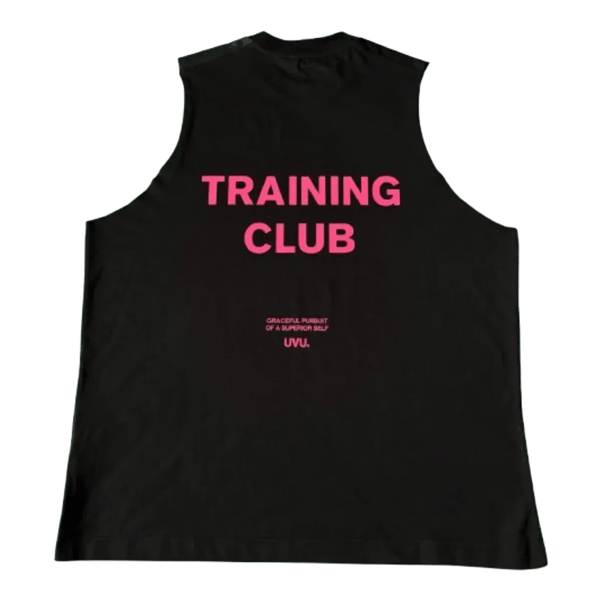 Uvu Black Training Club Sleeveless Tee