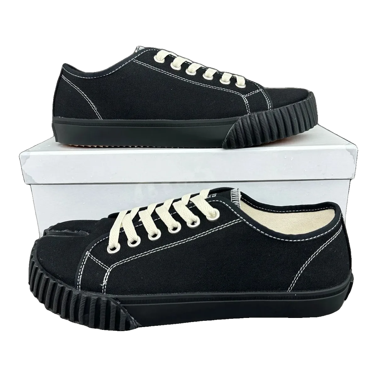 Maison Margiela Black Replica Sneakers