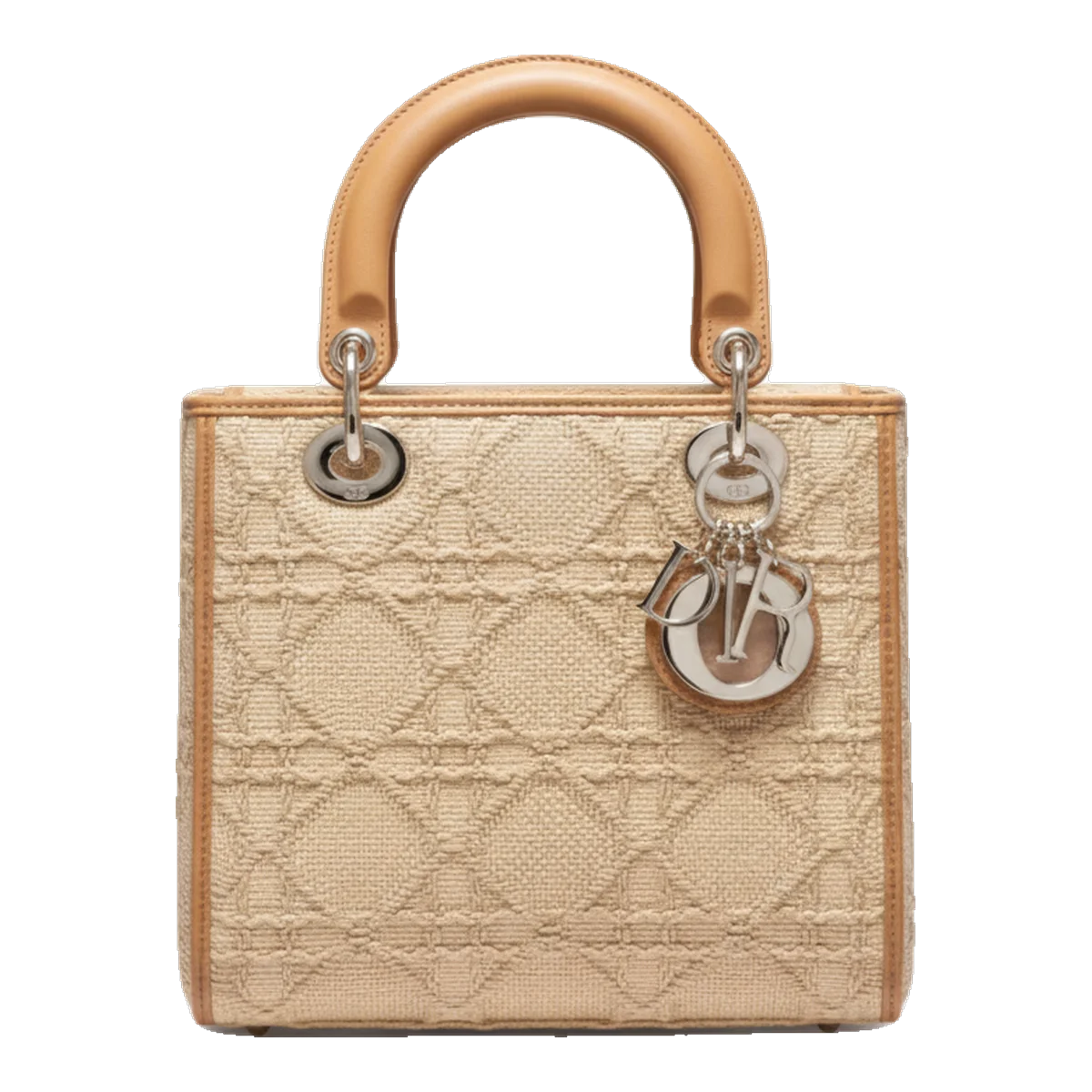 Dior Raffia Lady Dior Tote