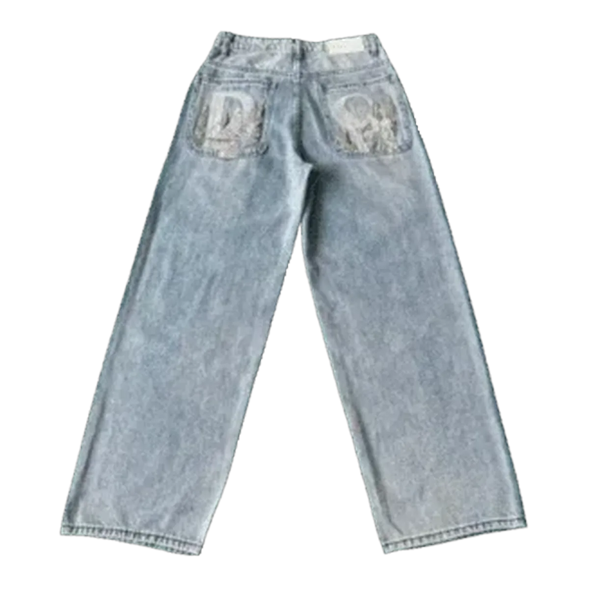 Derschutze Baggy Jeans Light Wash