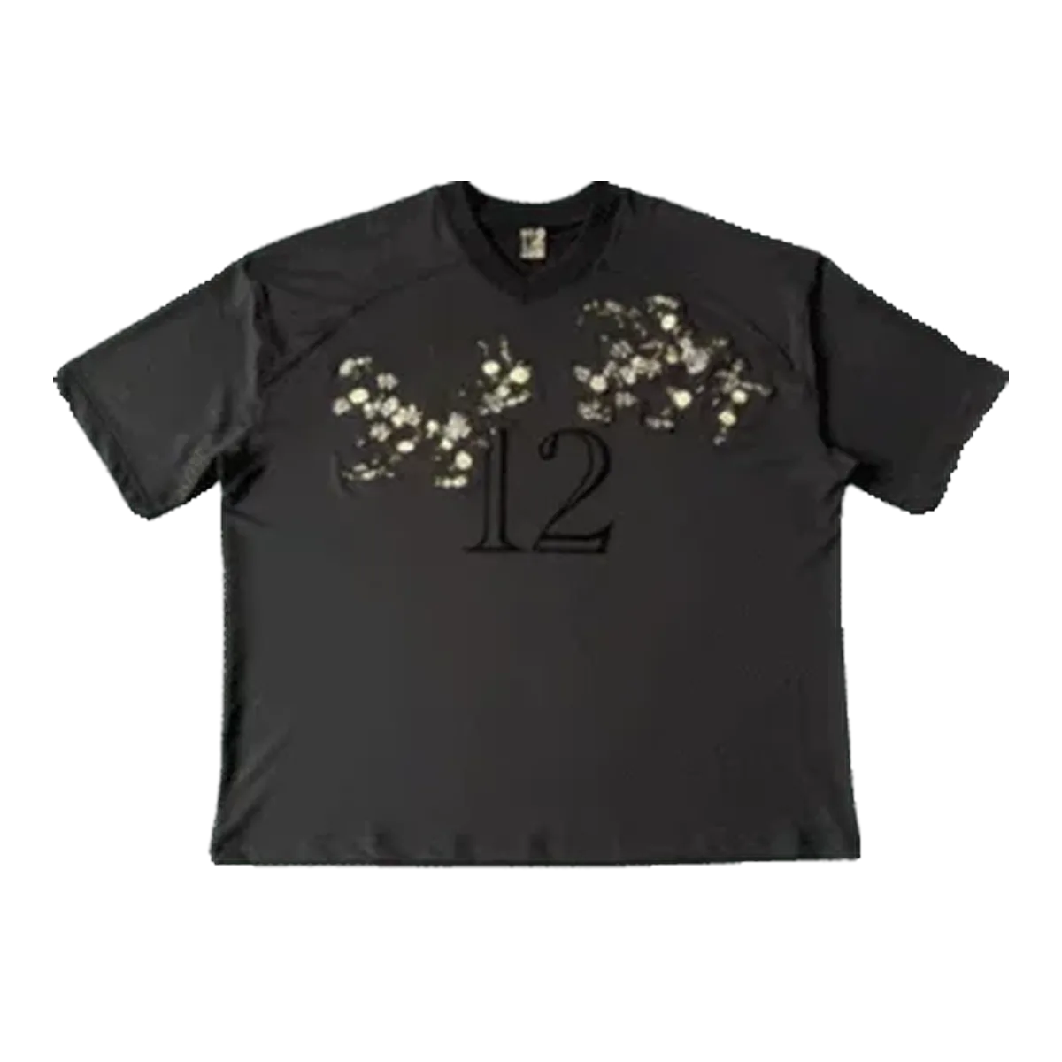 Derschutze Floral T-Shirt Black