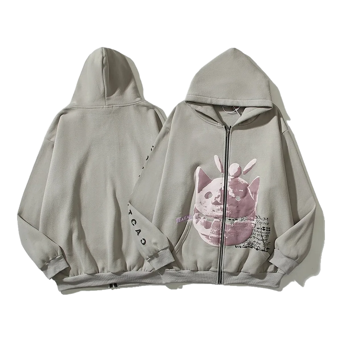 Travis Scott Cactus Jack Hoodie Grey
