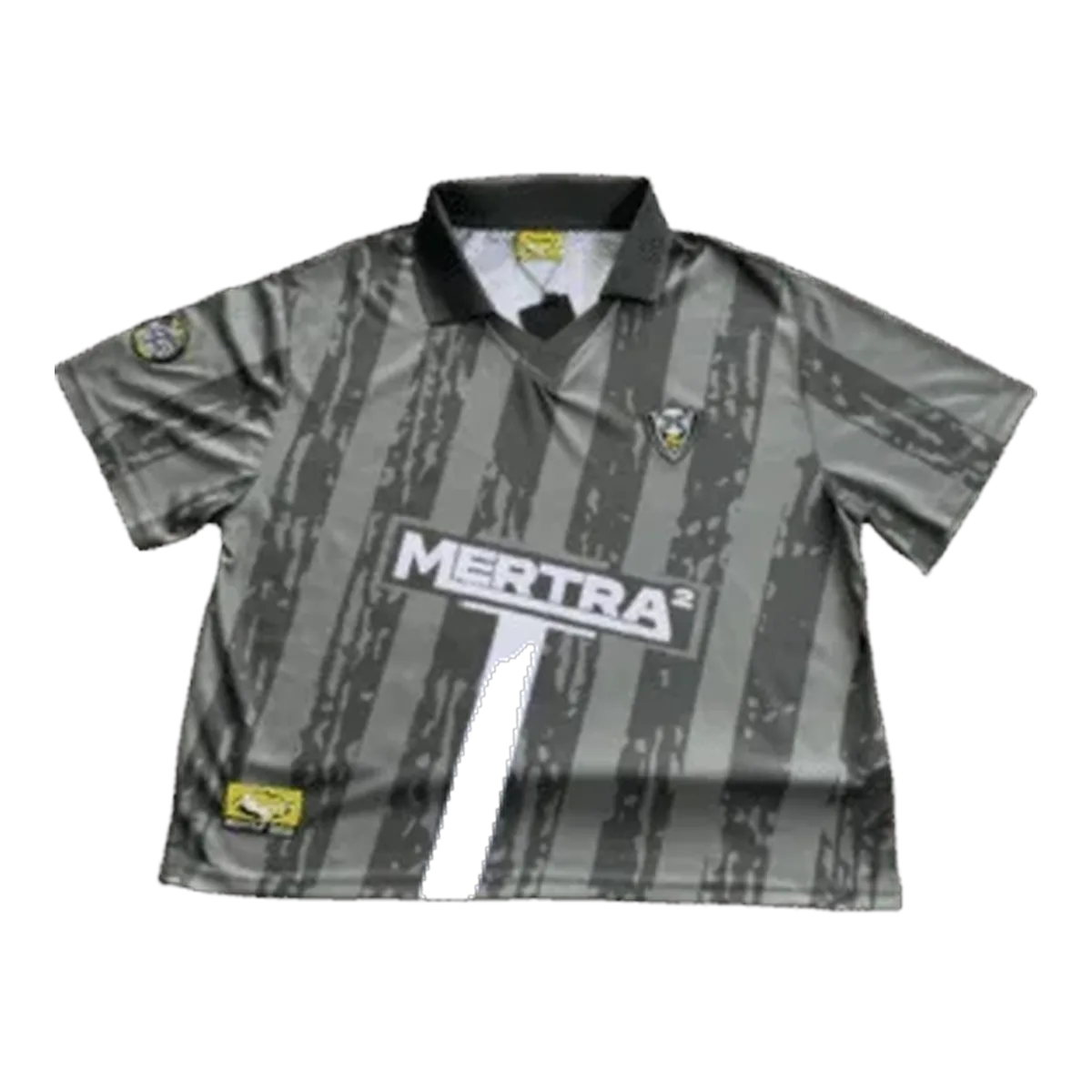 Mertra Grey Striped Jersey