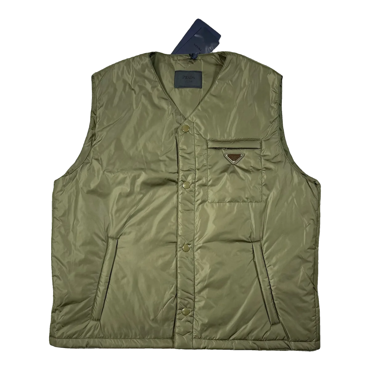 Prada Olive Vest