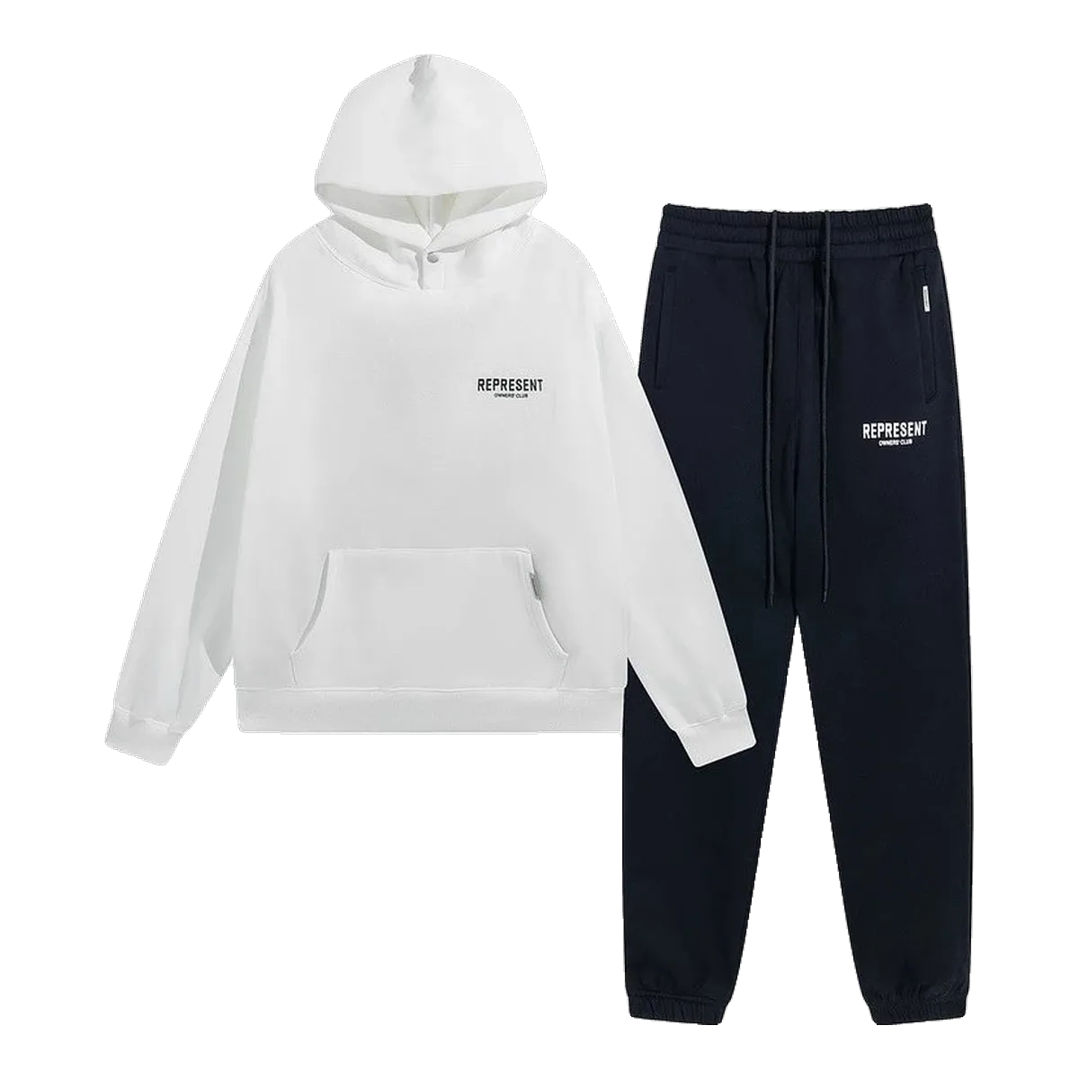 Represent Hoodie White