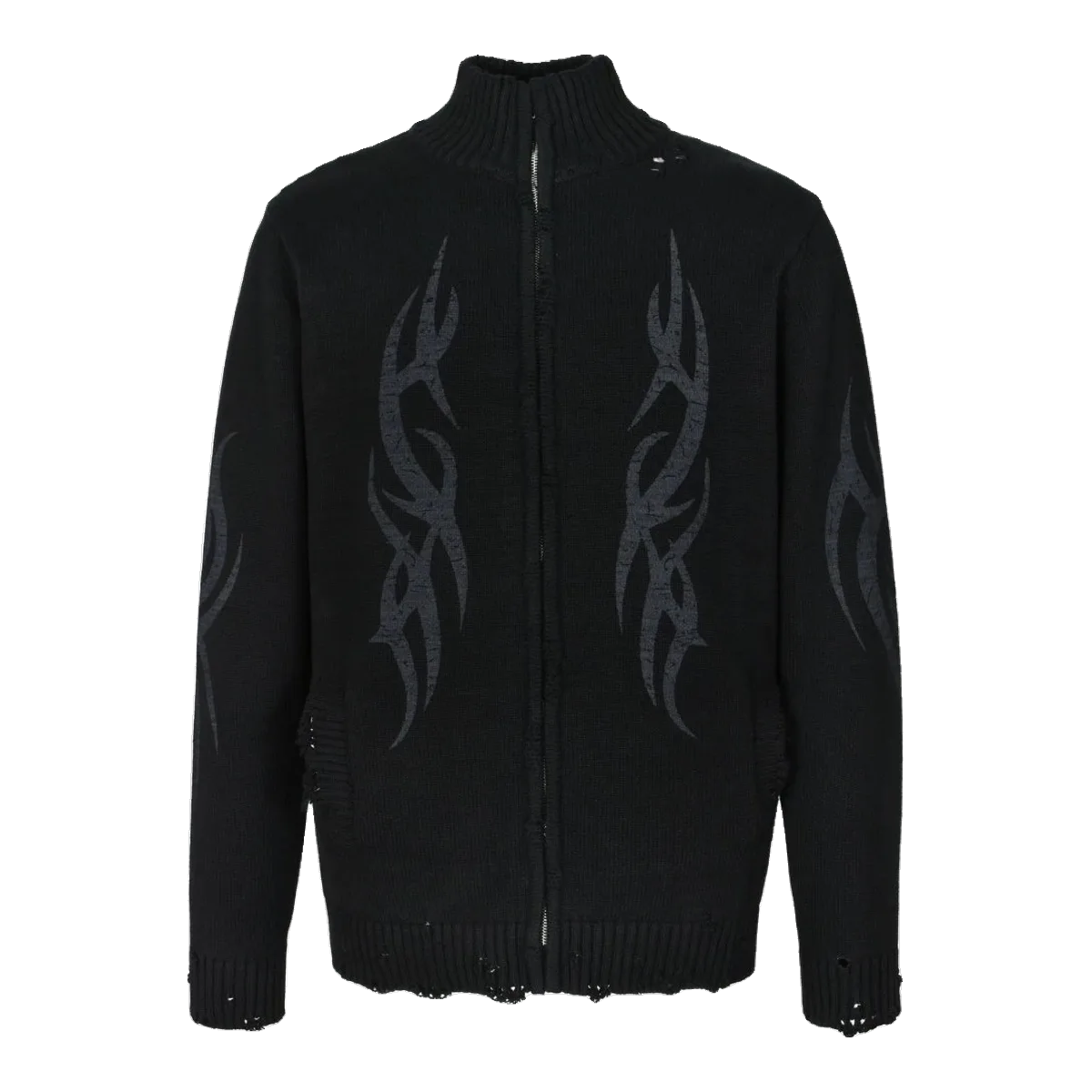 Balenciaga Black Flame Jacket