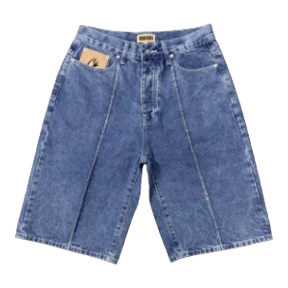 Corteiz Blue Denim Shorts