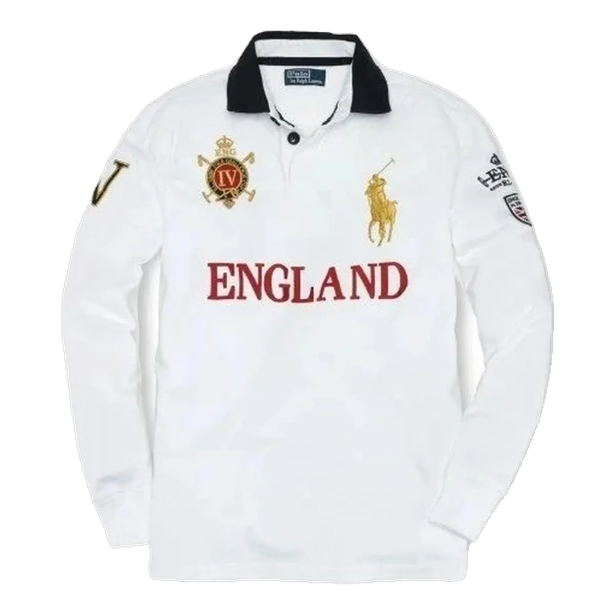 Ralph Lauren England Rugby Shirt White