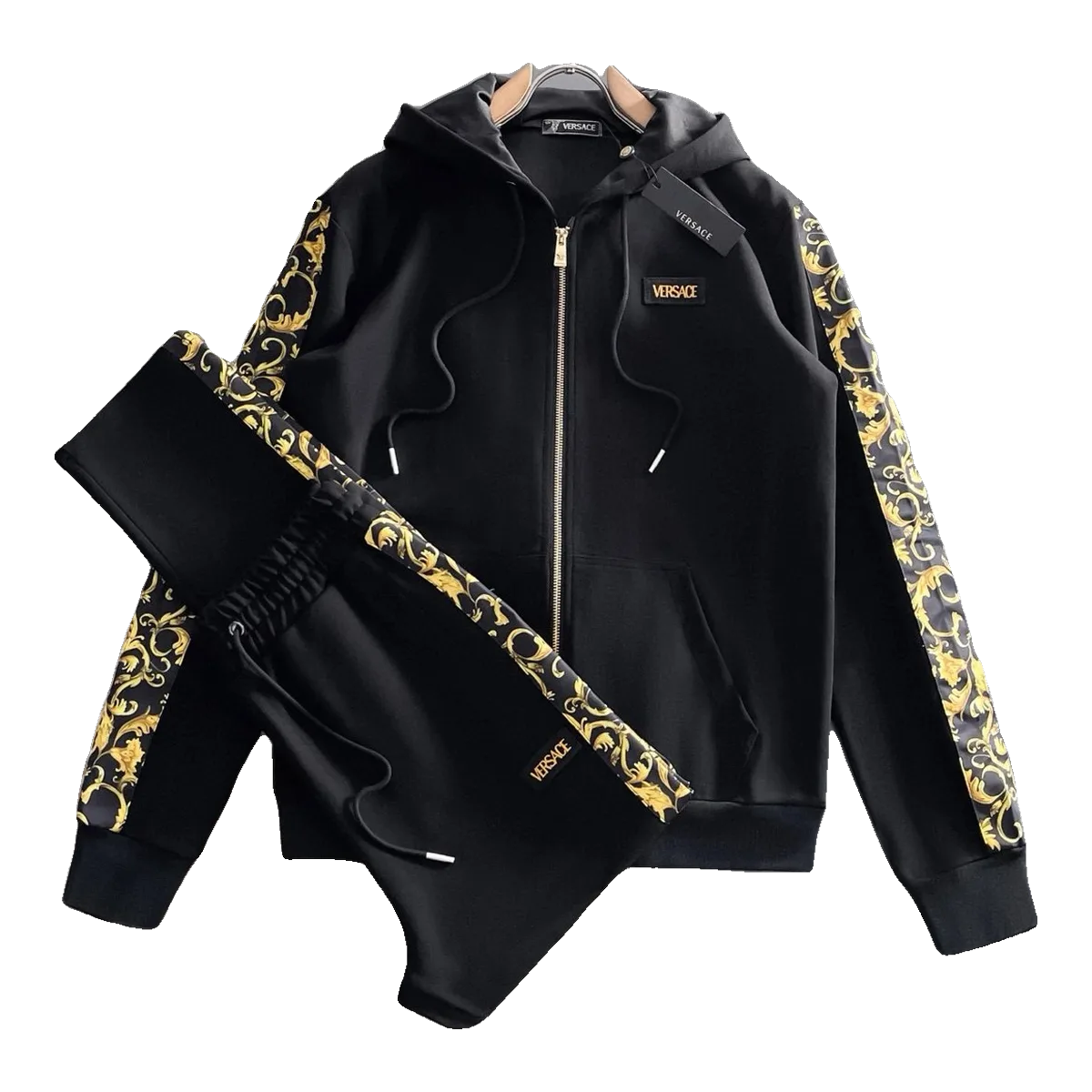 Versace Gold Baroque Tracksuit