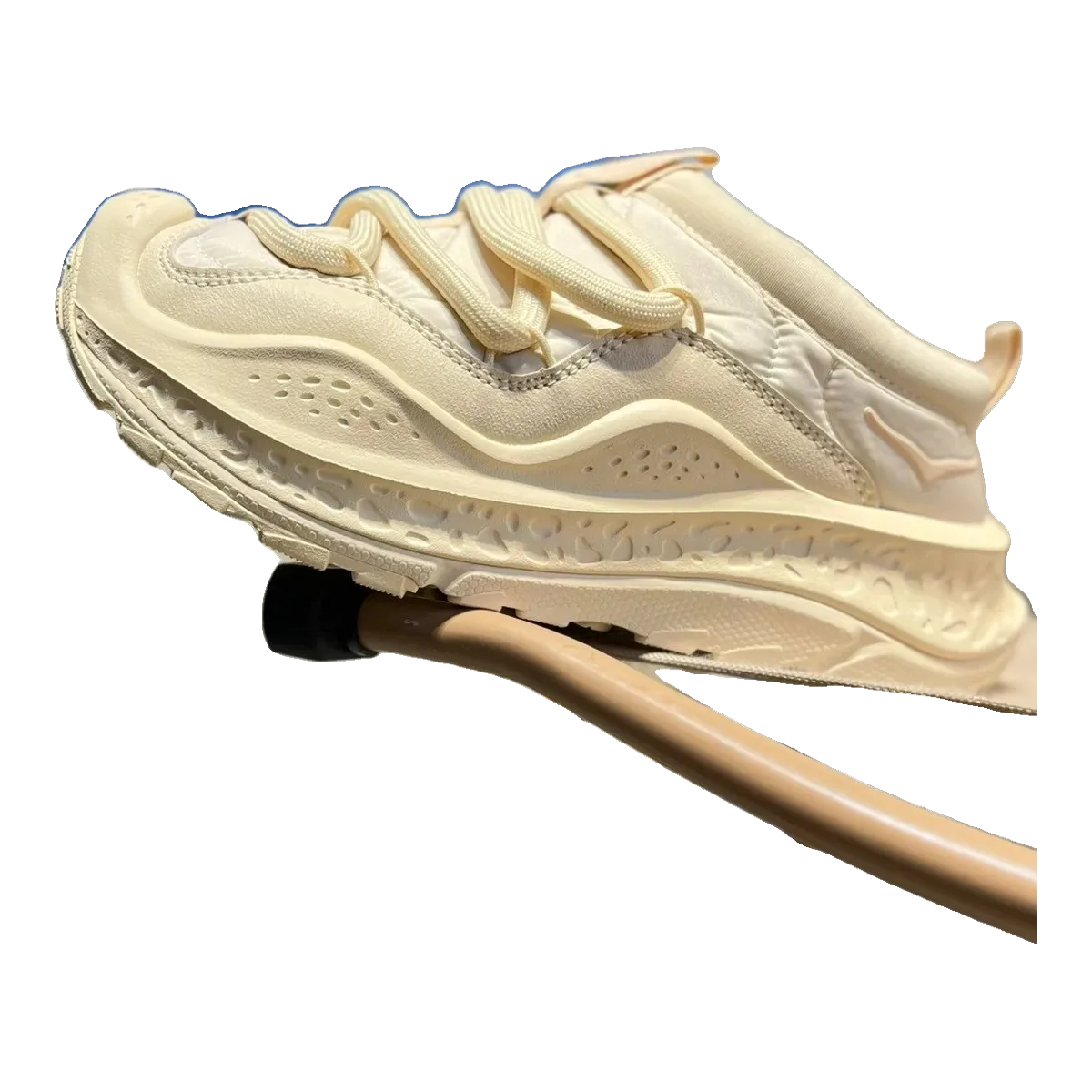 Hoka Running Shoes Cream