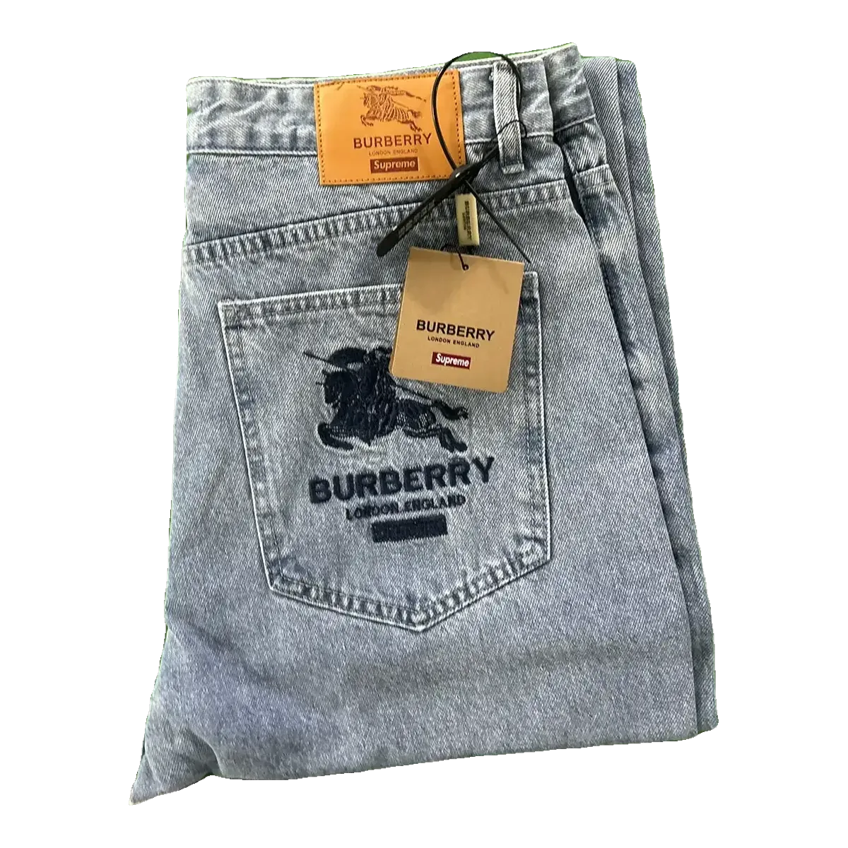 Supreme Burberry Jeans