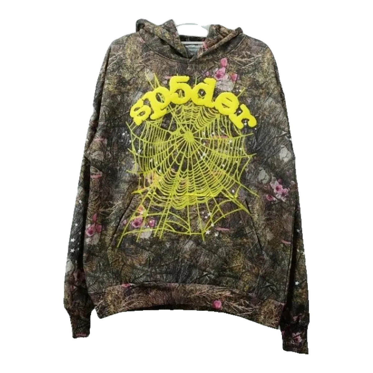 Sp5der Web Hoodie Camo