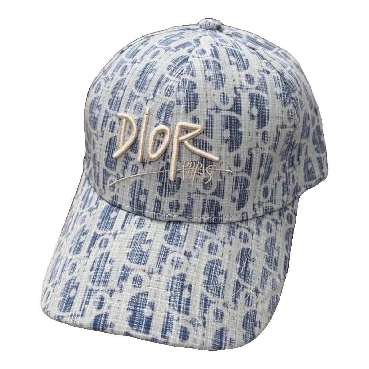 Dior Oblique Cap Blue