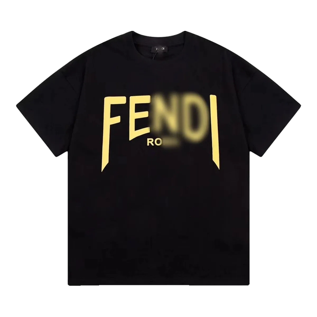 Fendi Logo T-Shirt Black