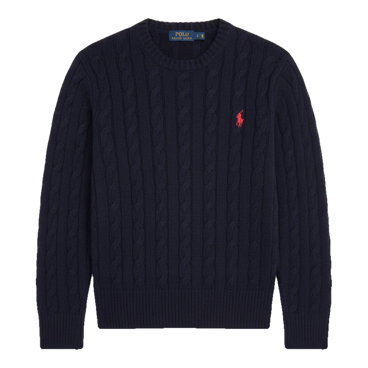 Ralph Lauren Cable Knit Sweater Navy