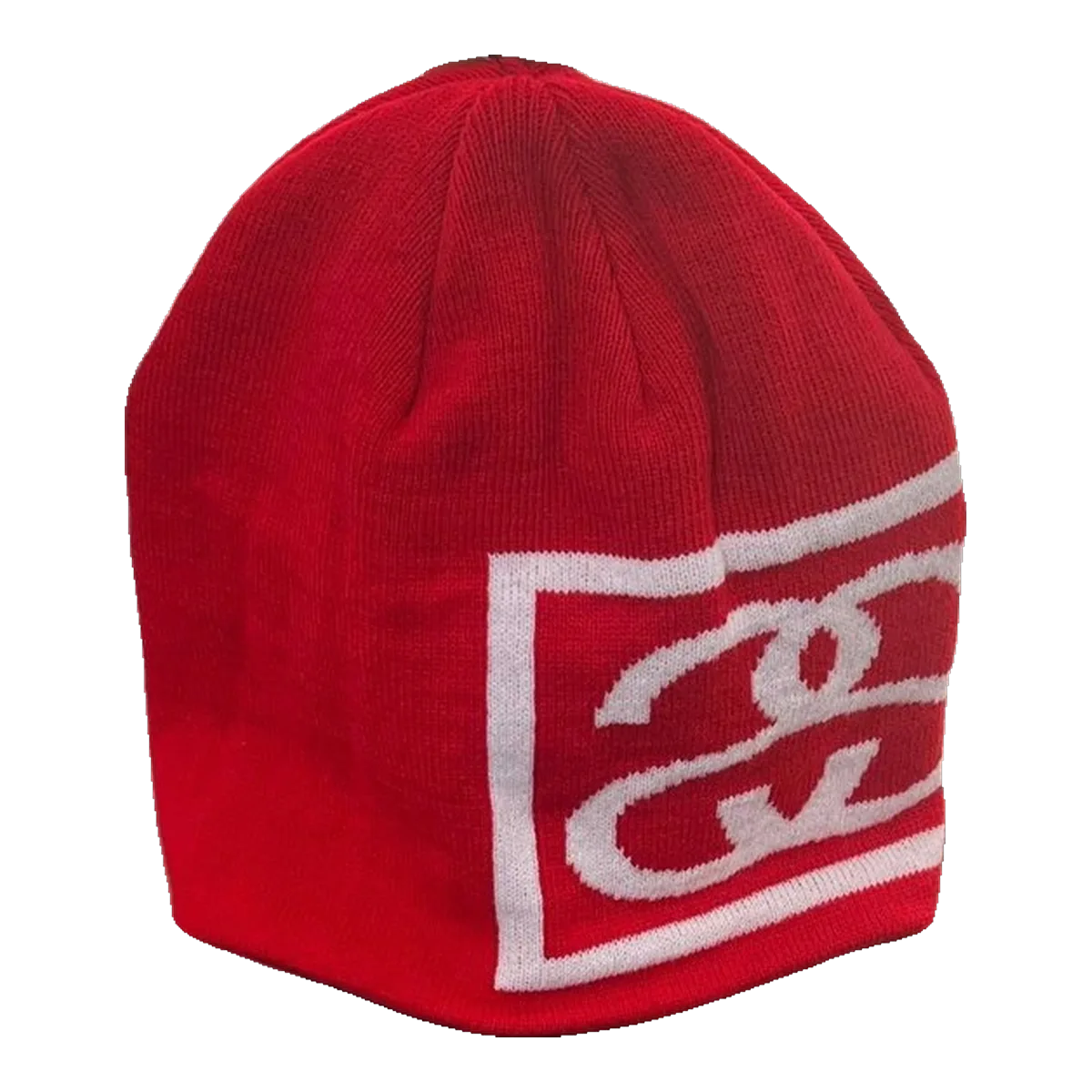 Stussy Red Logo Beanie