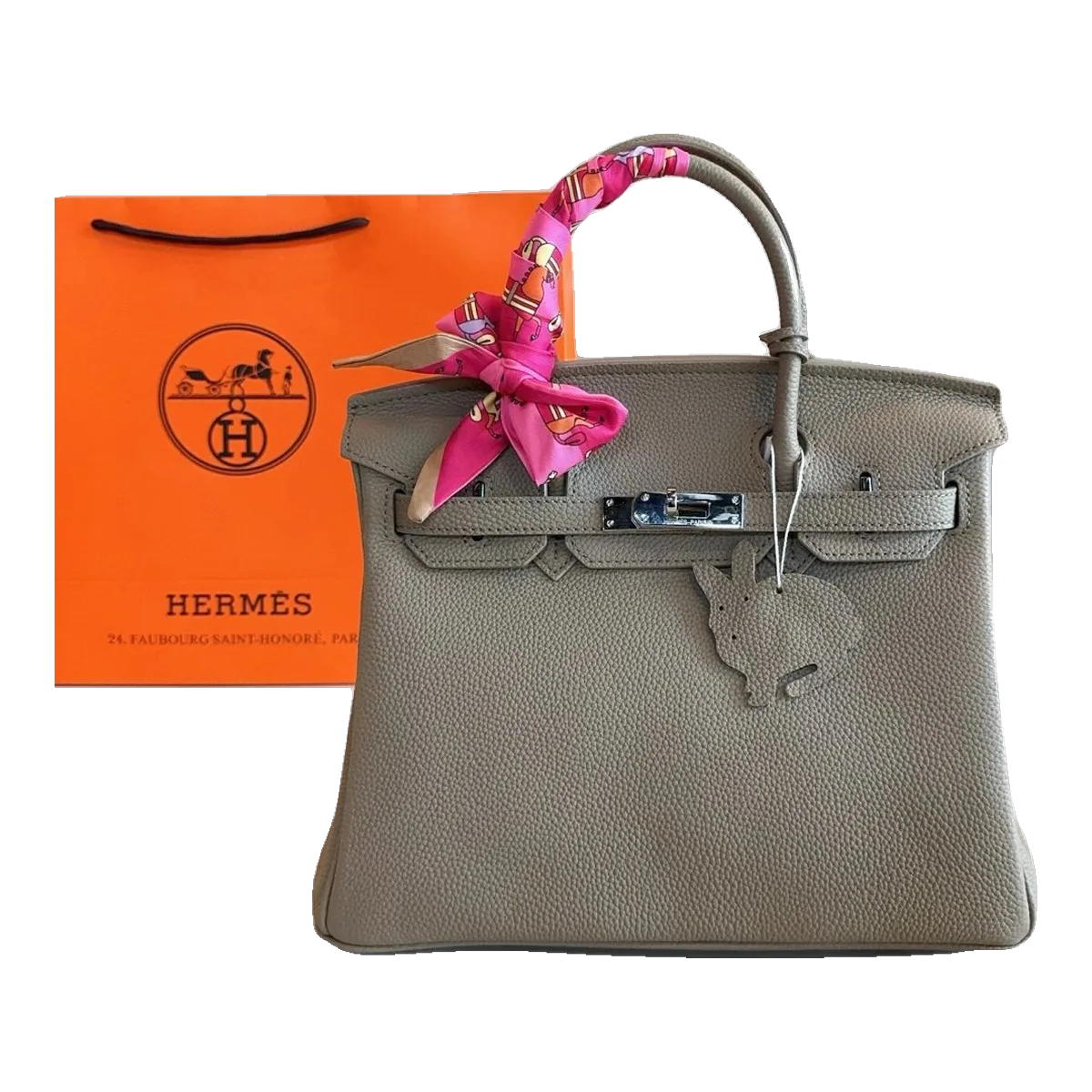 Hermès Bag Grey