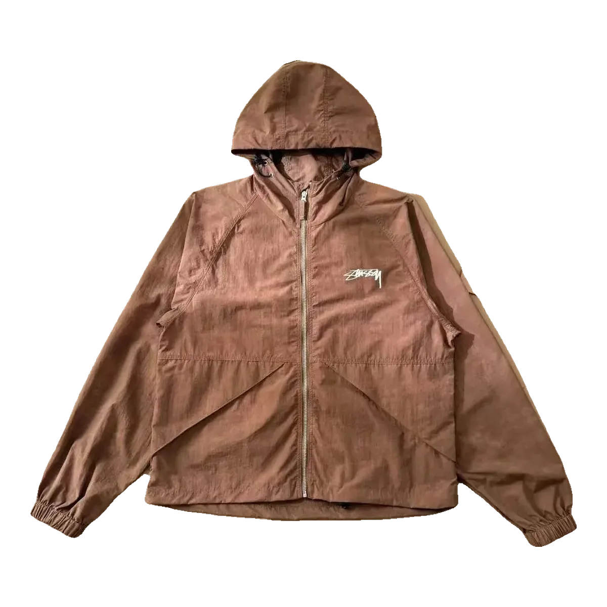 Stussy Brown Windbreaker