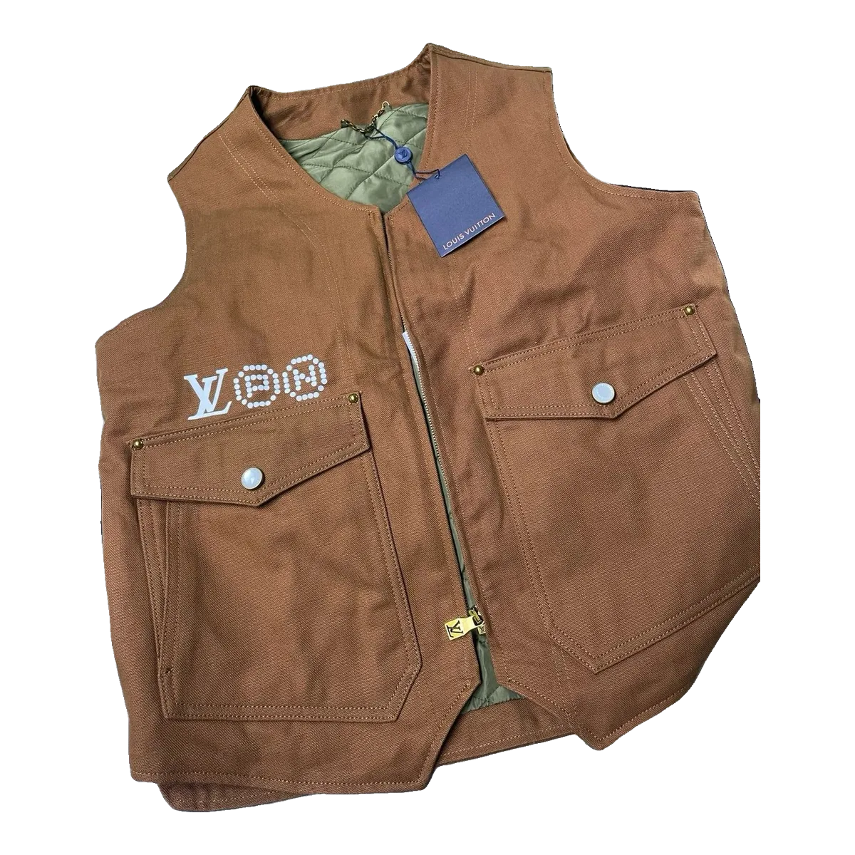 Louis Vuitton Vest Brown