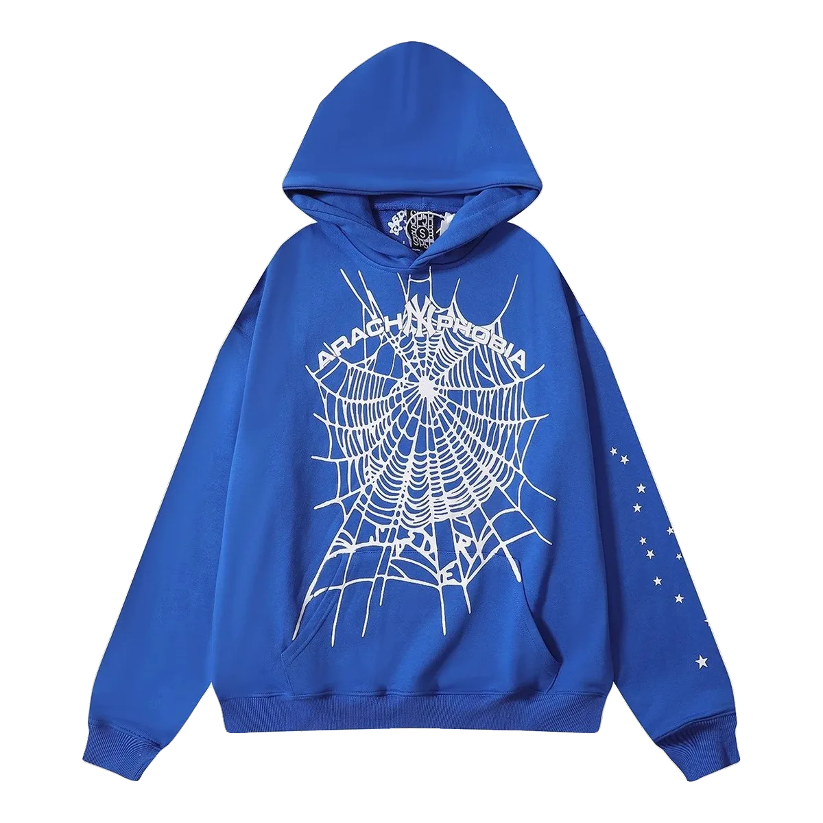 Sp5der Web Hoodie Blue