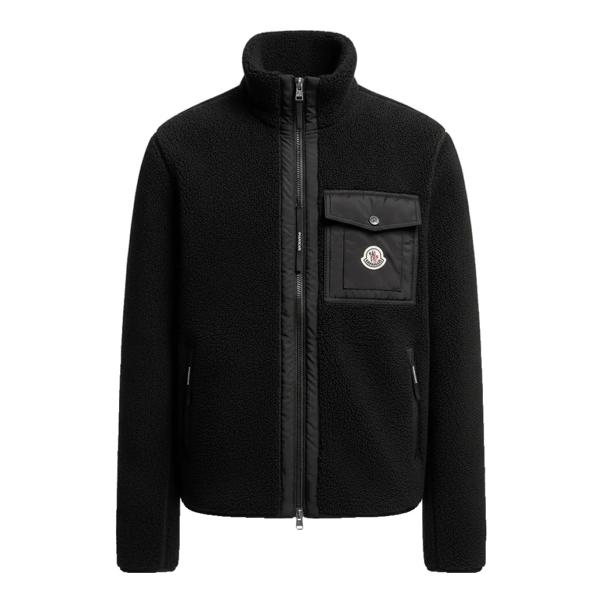 Moncler Fleece Jacket Black