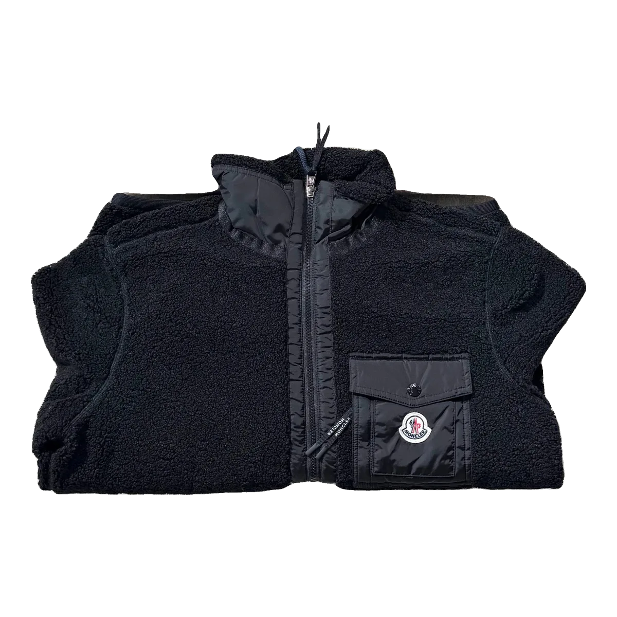 Moncler Fleece Jacket Navy