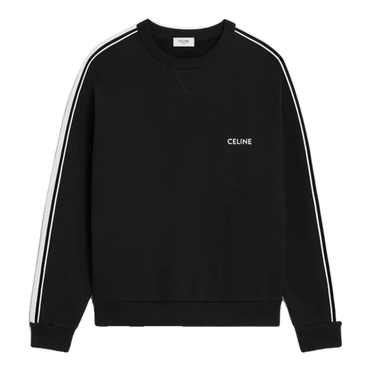 Celine Black Logo Sweatshirt