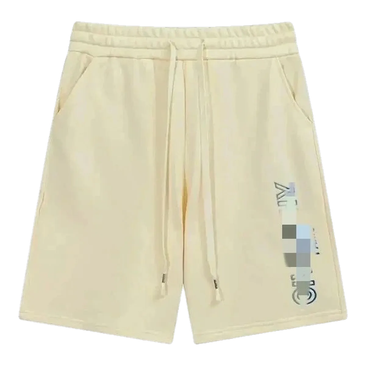 Celine Cream Sweat Shorts