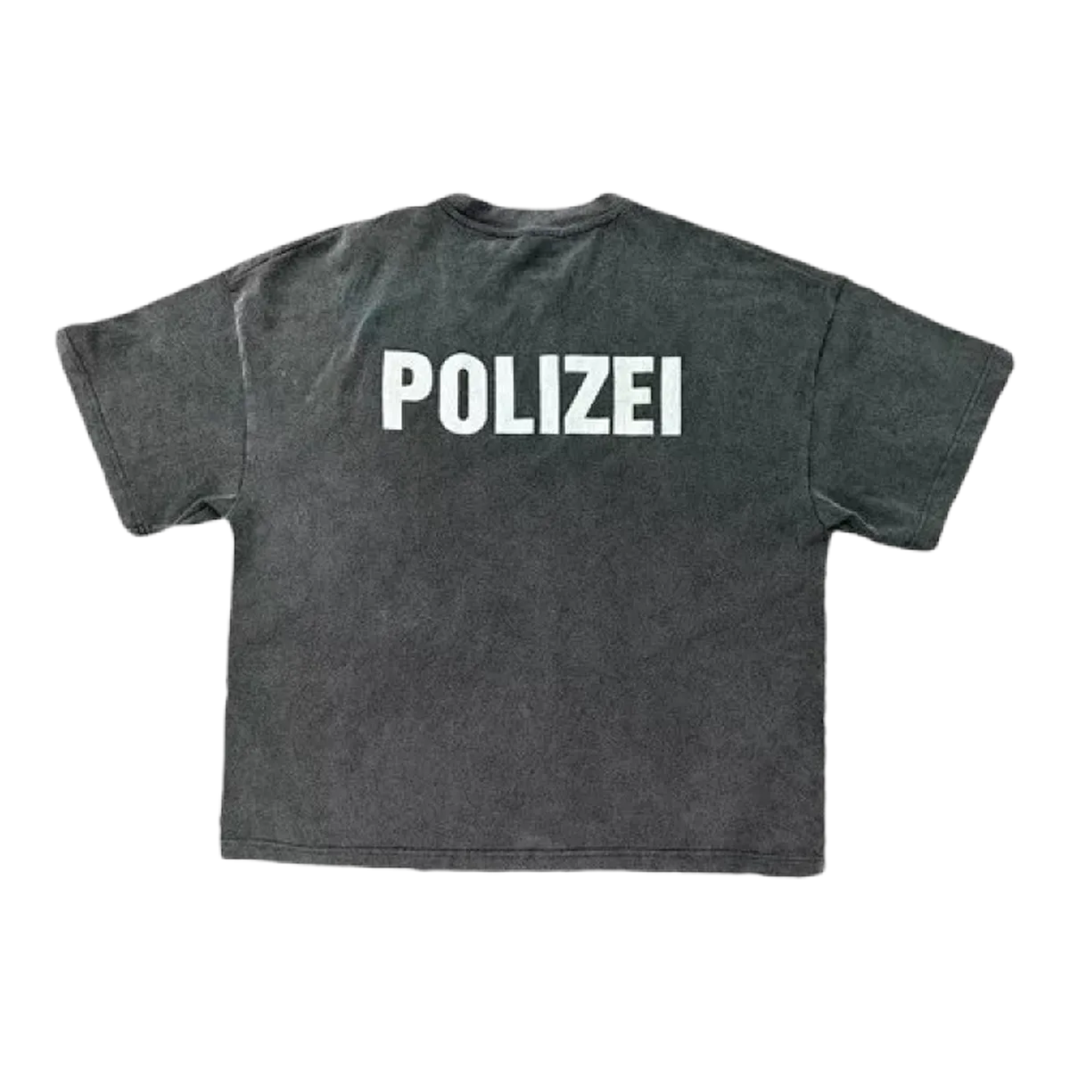 Kanye West Grey Polizei T-Shirt