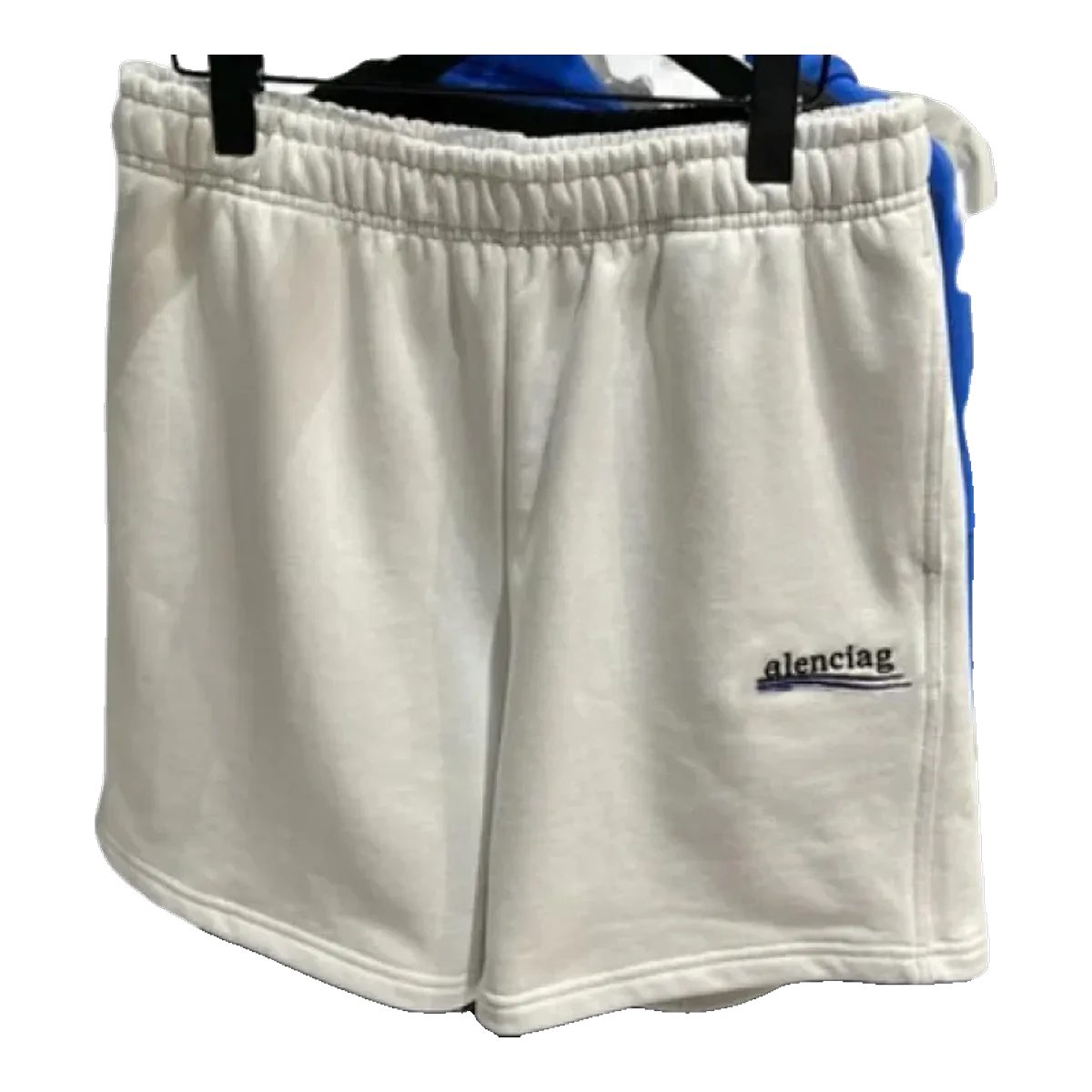 Balenciaga Cream Sweat Shorts