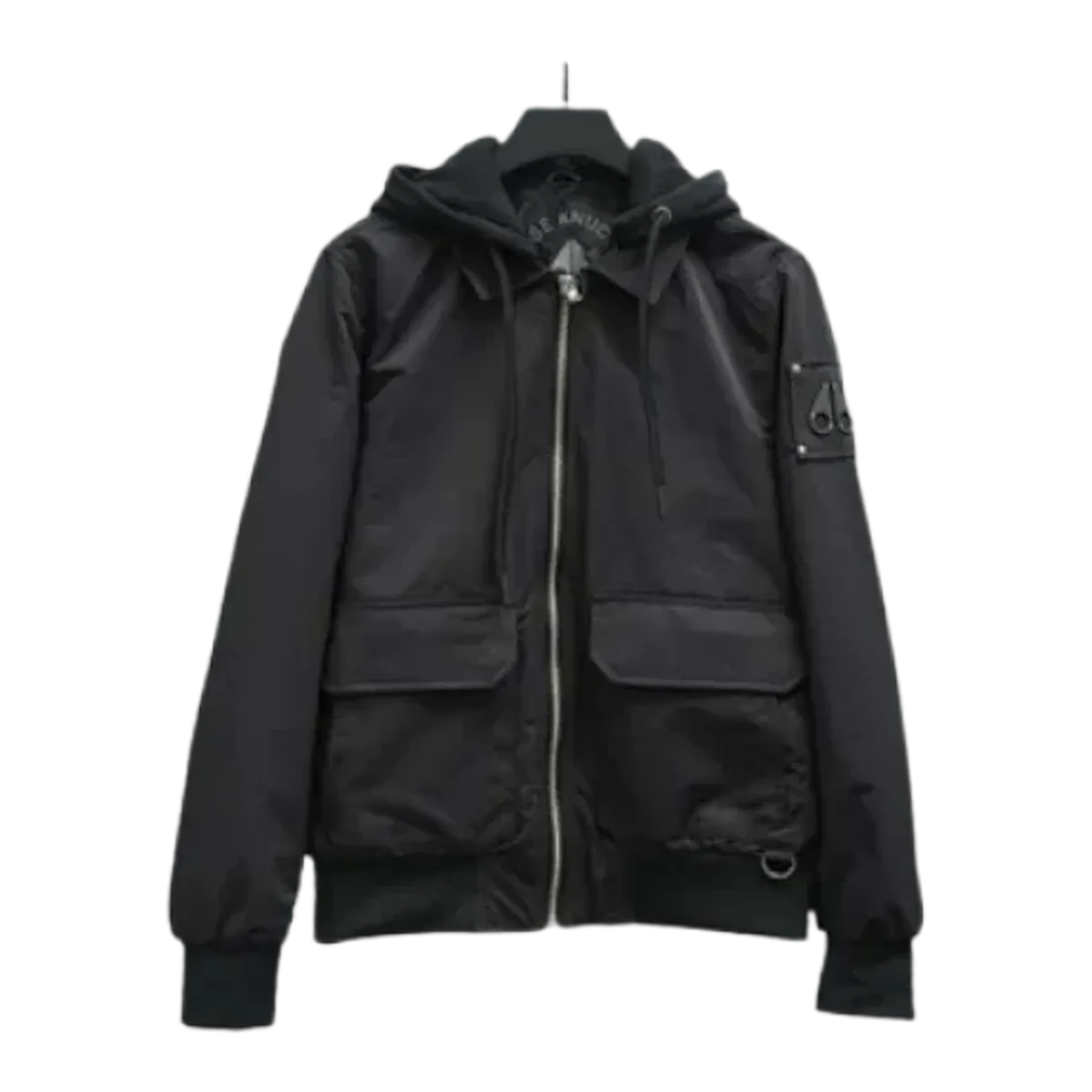 Moose Knuckles Black Puffer Jacket