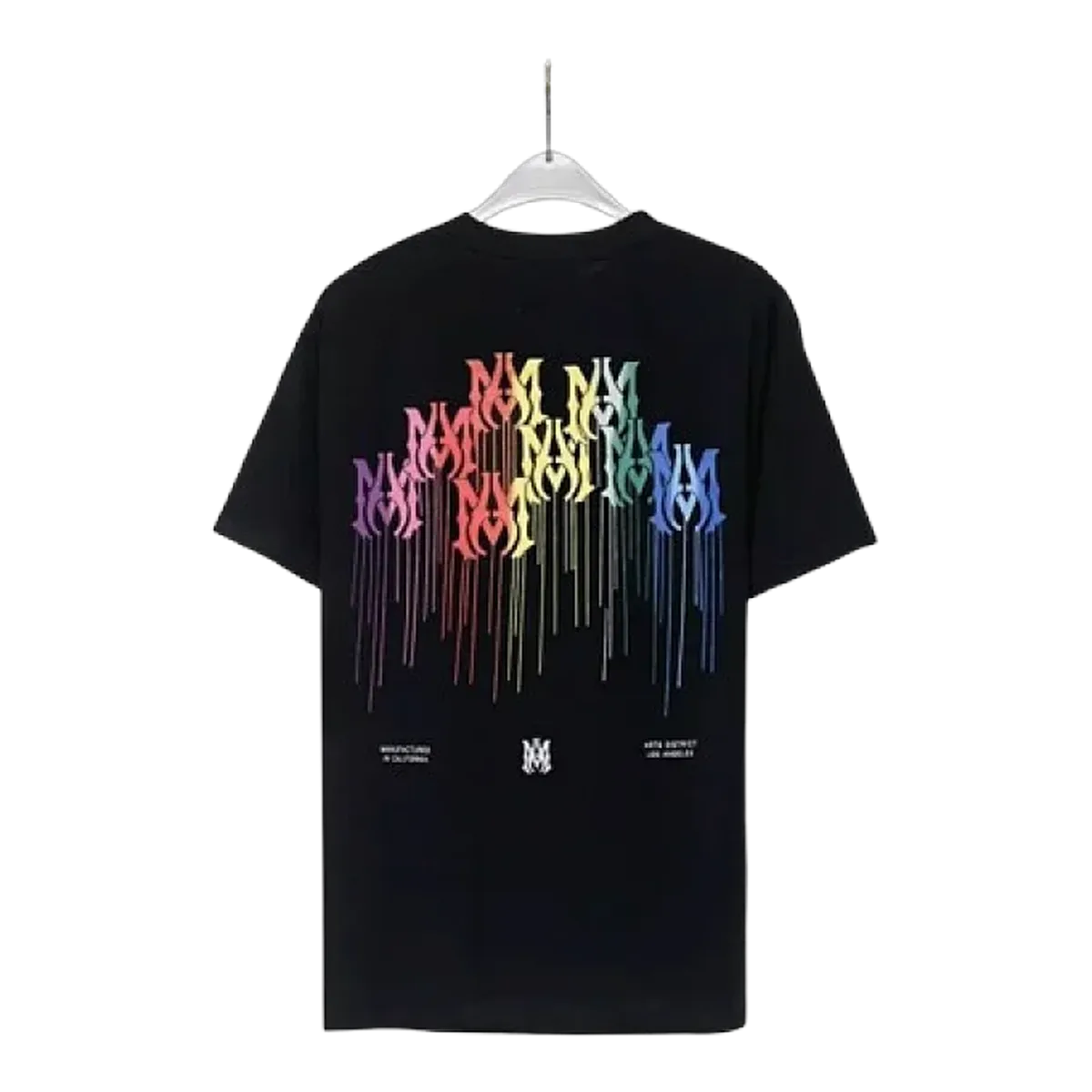 Essential Black Rainbow Graphic T-Shirt