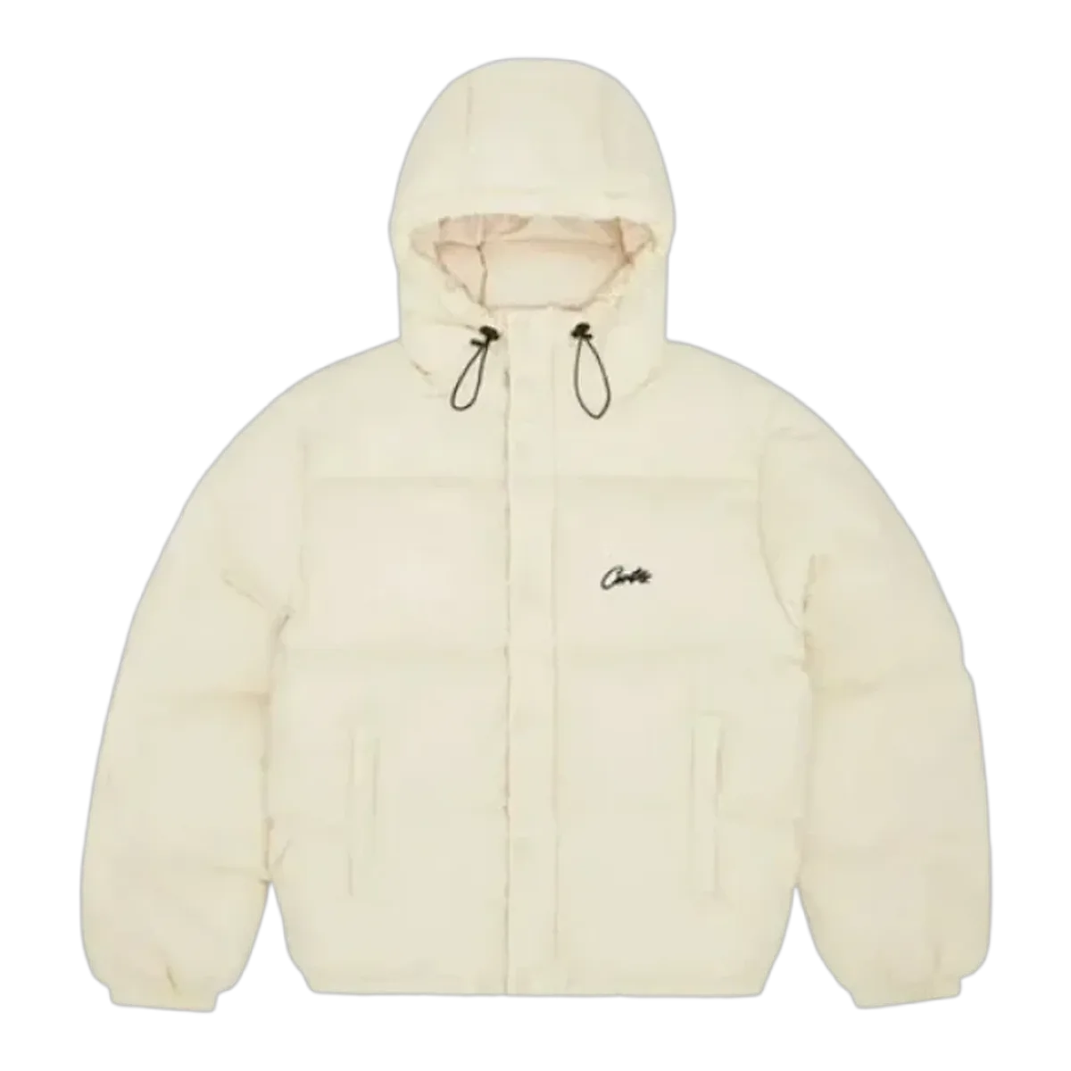 Corteiz Puffer Jacket Cream