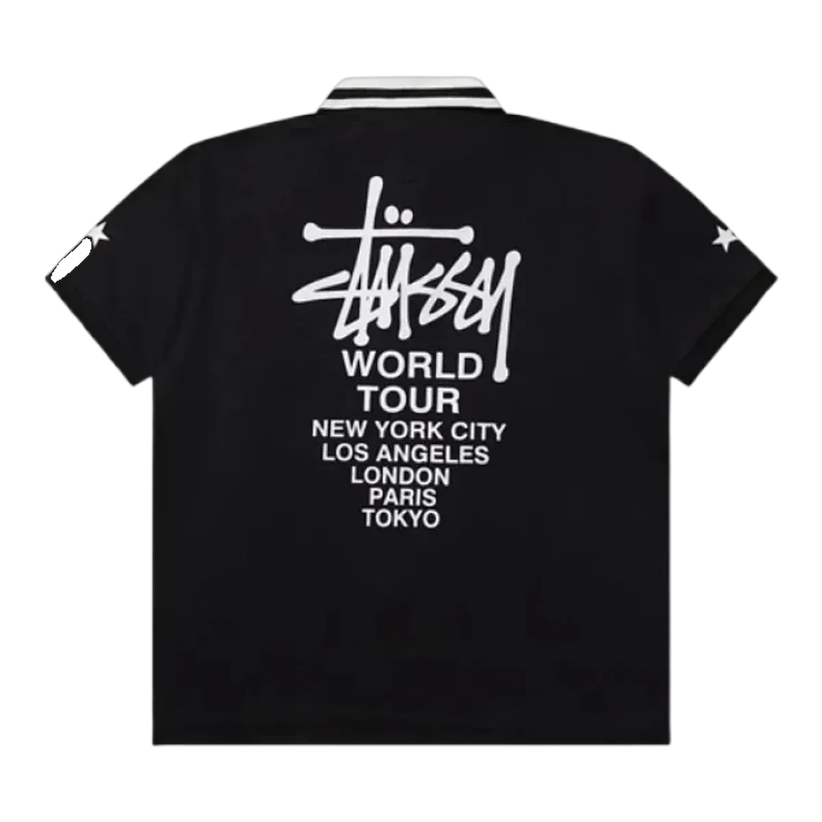 Stussy Black World Tour T-Shirt