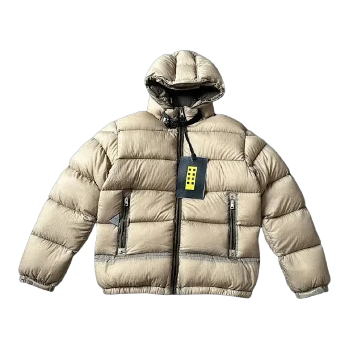 Travis Scott Puffer Jacket Tan