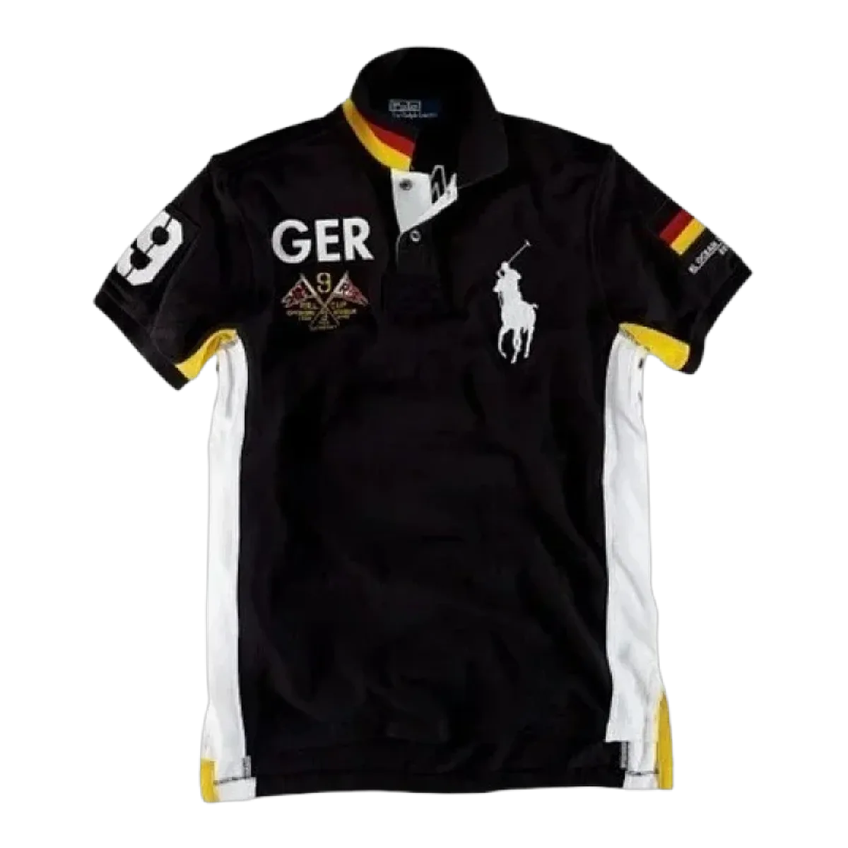Polo Ralph Lauren Black Germany Polo Shirt