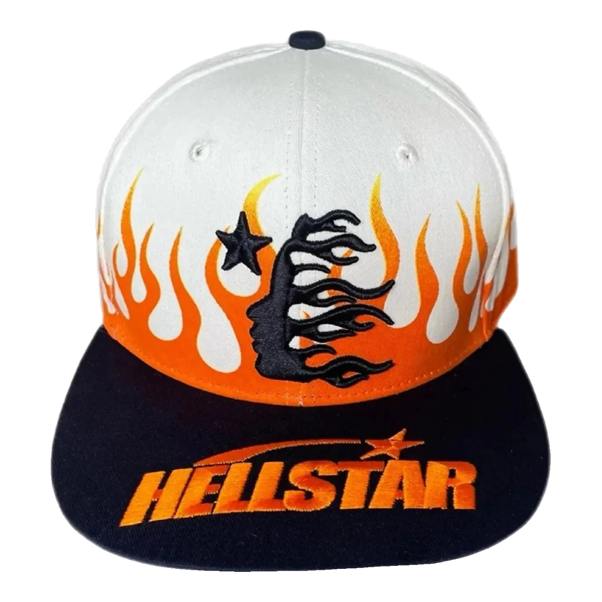 Hellstar Flame Cap White