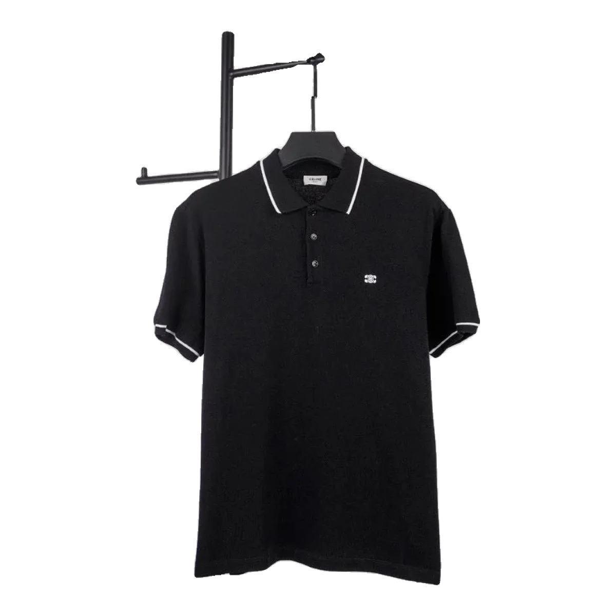 Celine Polo Shirt Black