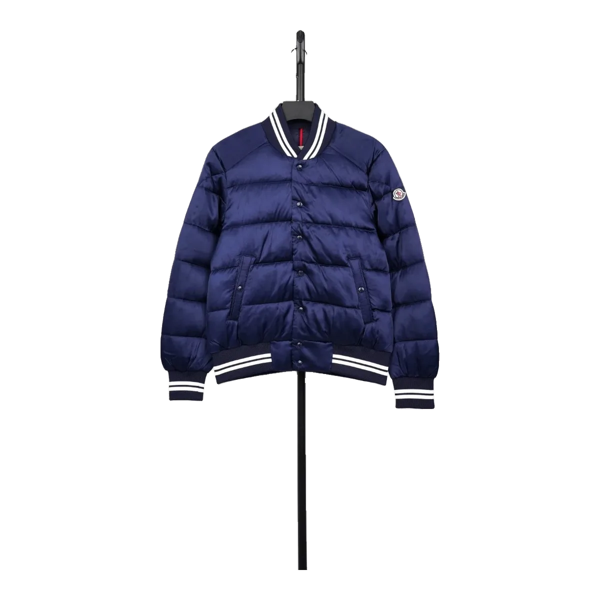 Moncler Varsity Puffer Bomber Navy