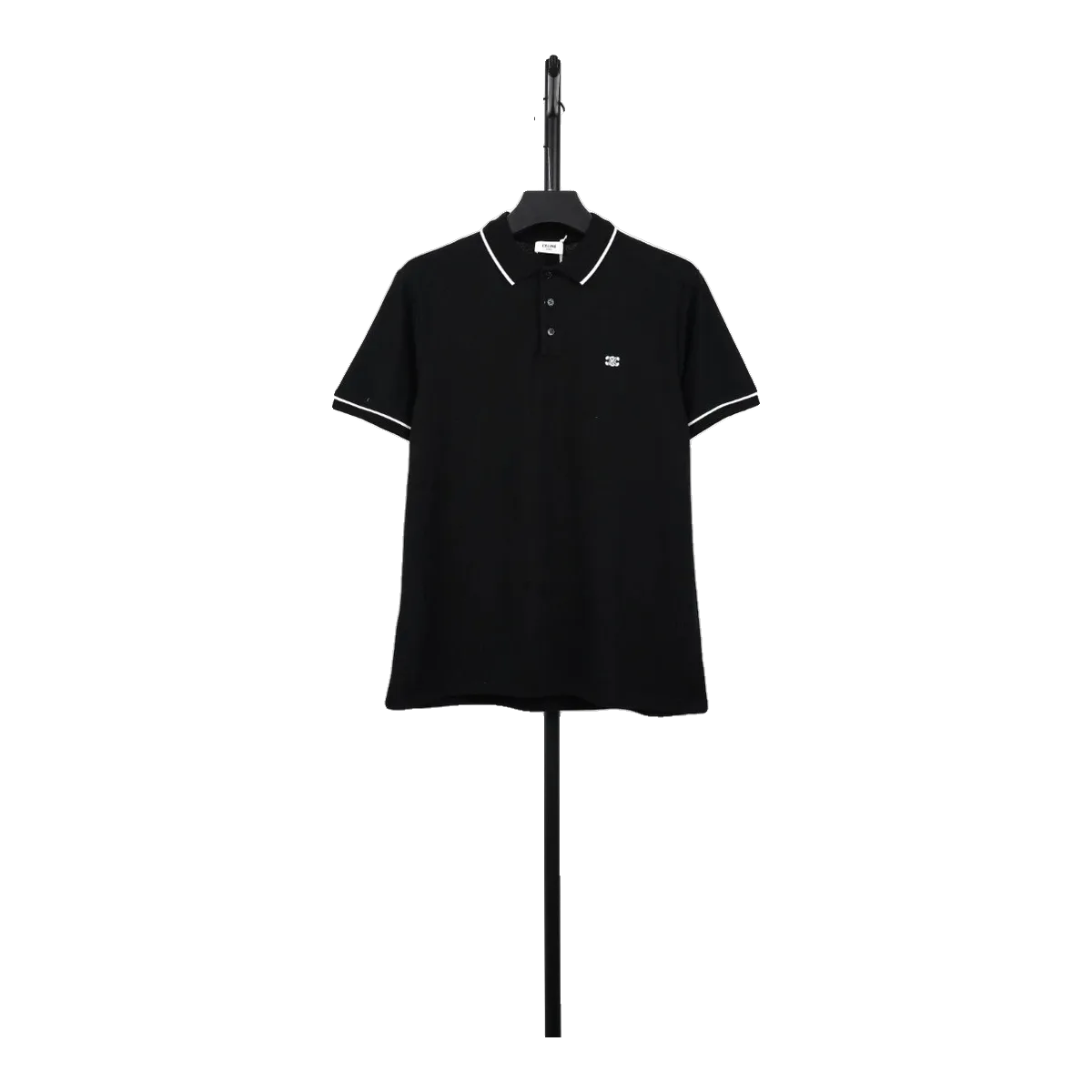 Celine Black Polo Shirt