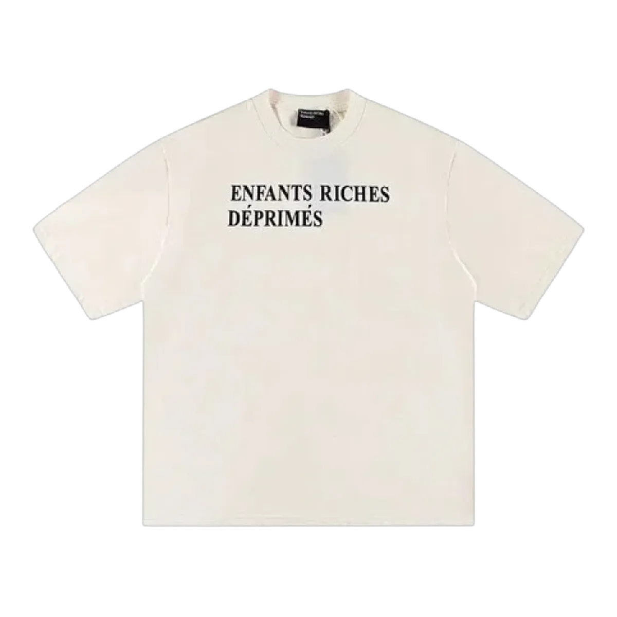 Enfants Riches Déprimés Cream Logo T-Shirt