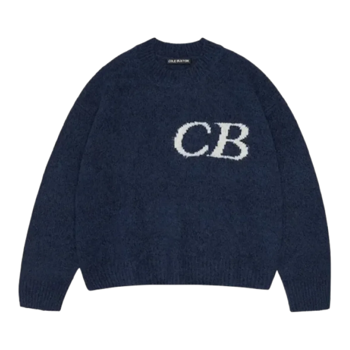 Cole Buxton Navy CB Sweater