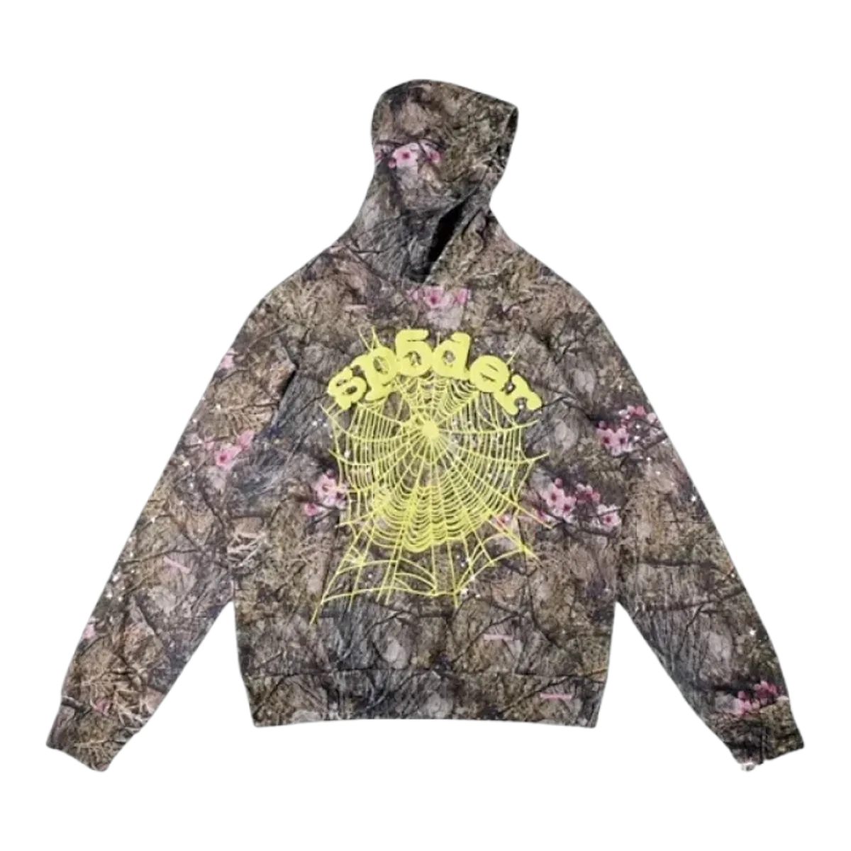 Sp5der Camo Hoodie