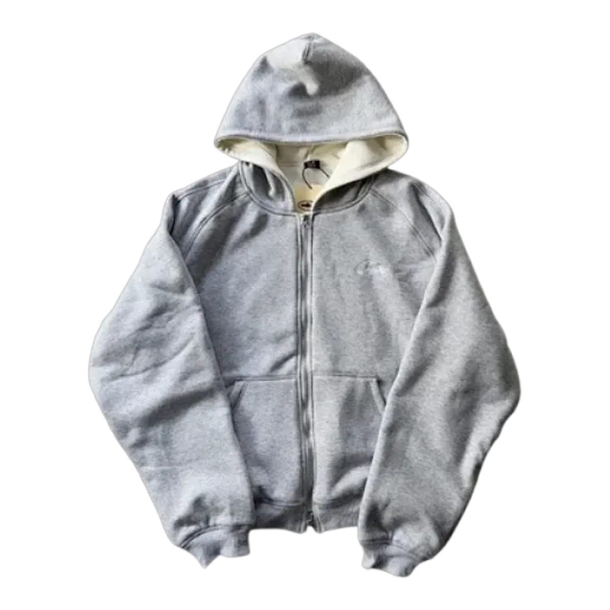 Corteiz Zip Hoodie Grey