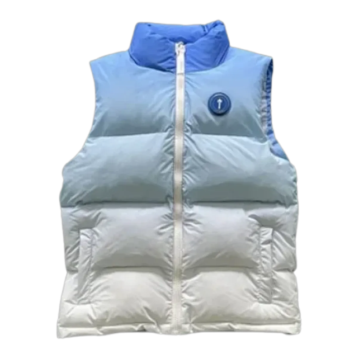 Trapstar Blue Gradient Puffer Vest