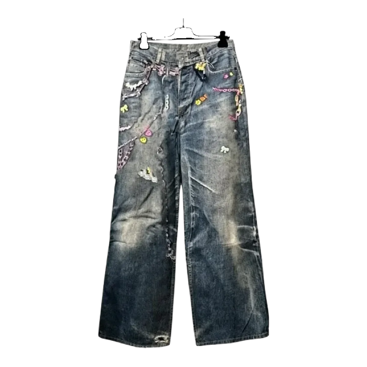 Acne Studios Distressed Washed Jeans