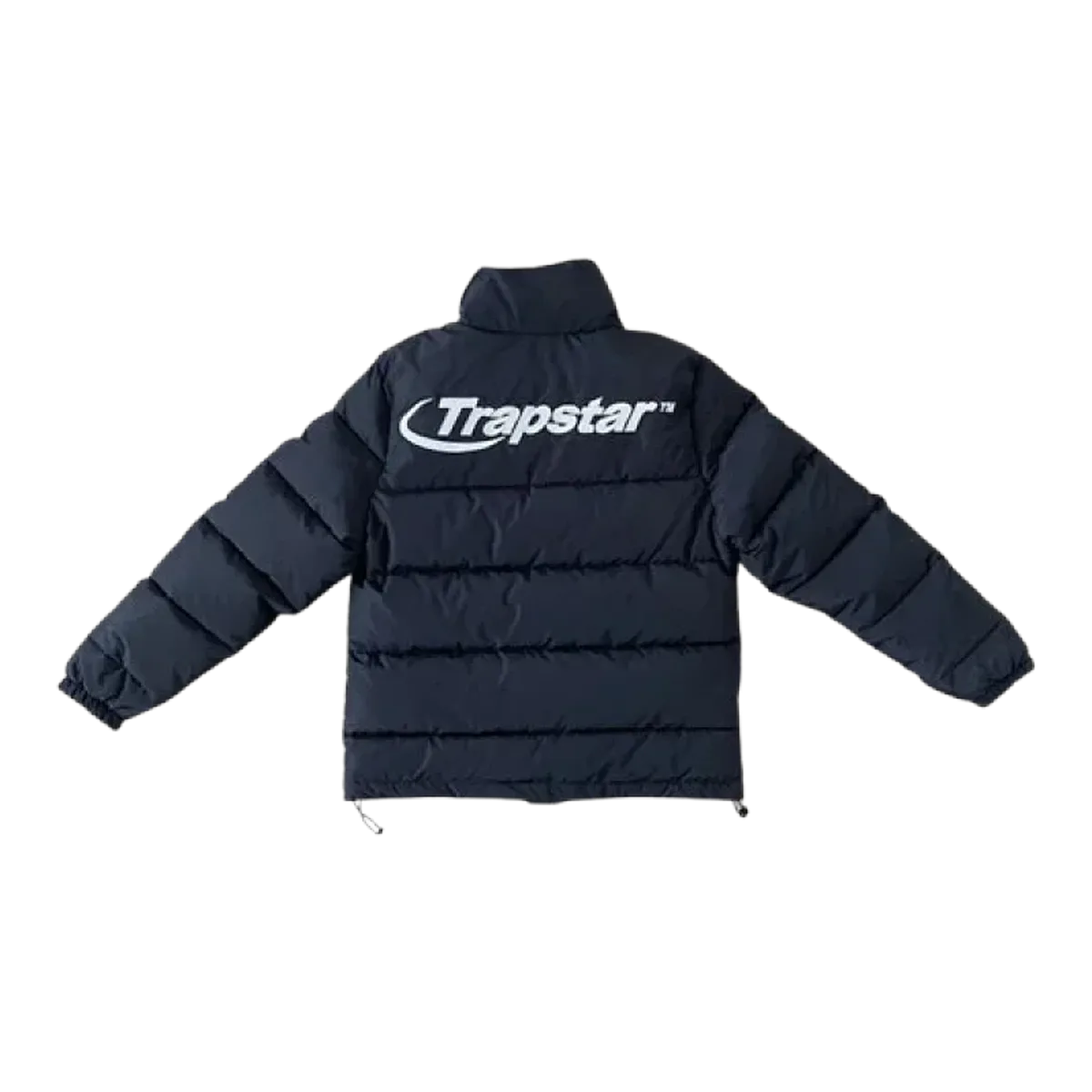 Trapstar Navy Logo Puffer Jacket
